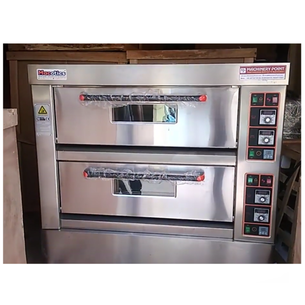 2 DECK 4 TRAY MACHINERY POINT OVEN ss