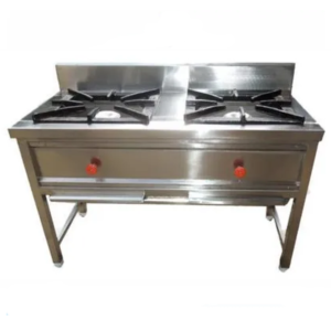 2 LPG Two Burner Gas Range For Restaurant Hotel
