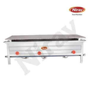 Nirav Gas Stainless Steel Dosa Stove, For Restaurant