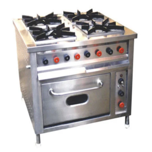 Stainless Steel 4 Burner With Oven