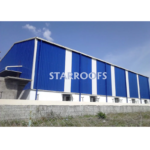 A Shape Godown Roofing Shed