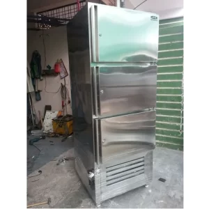 Stainless Steel Medium Two Door Vertical Refrigerator