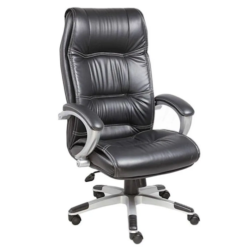 Black Office Executive Chair High Back Height Adjustable Comfort