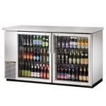 Steel 2 Two Door Back Bar Cooler