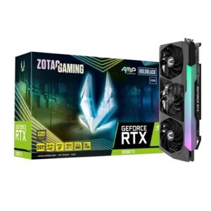 ZOTAC GAMING GeForce RTX 3090 Ti AMP Extreme Core Holo 24GB GDDR6X Graphic Card ZT A30910J 10P