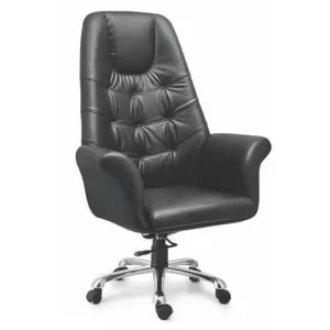 ceo black high back chair