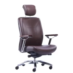 movable head high back chair