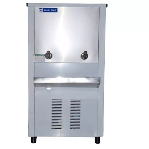 Blue Star 80 L Stainless Steel 2 Faucets Water Cooler, NST6080B