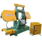 Double Column Semi Automatic Band Saw Machine