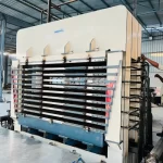 hydraulic plywood press