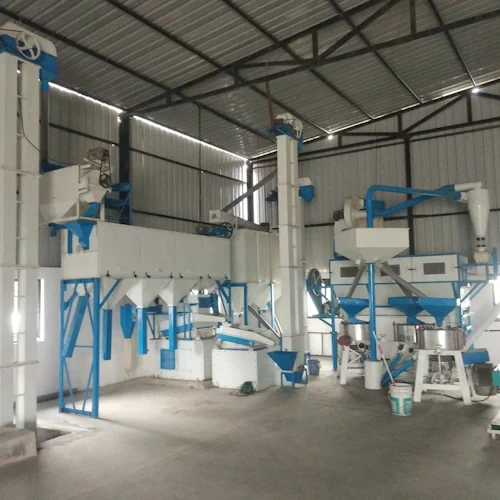 75 HP Mild Steel Fully Automatic Flour Mill Plant