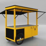 Food Counter Movable Stainless Steel