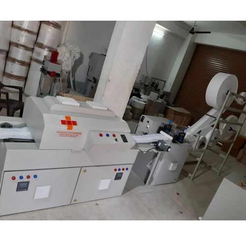 50 pcs Automatic Sterilization Back Release Liner Sanitary Pads Making Machine